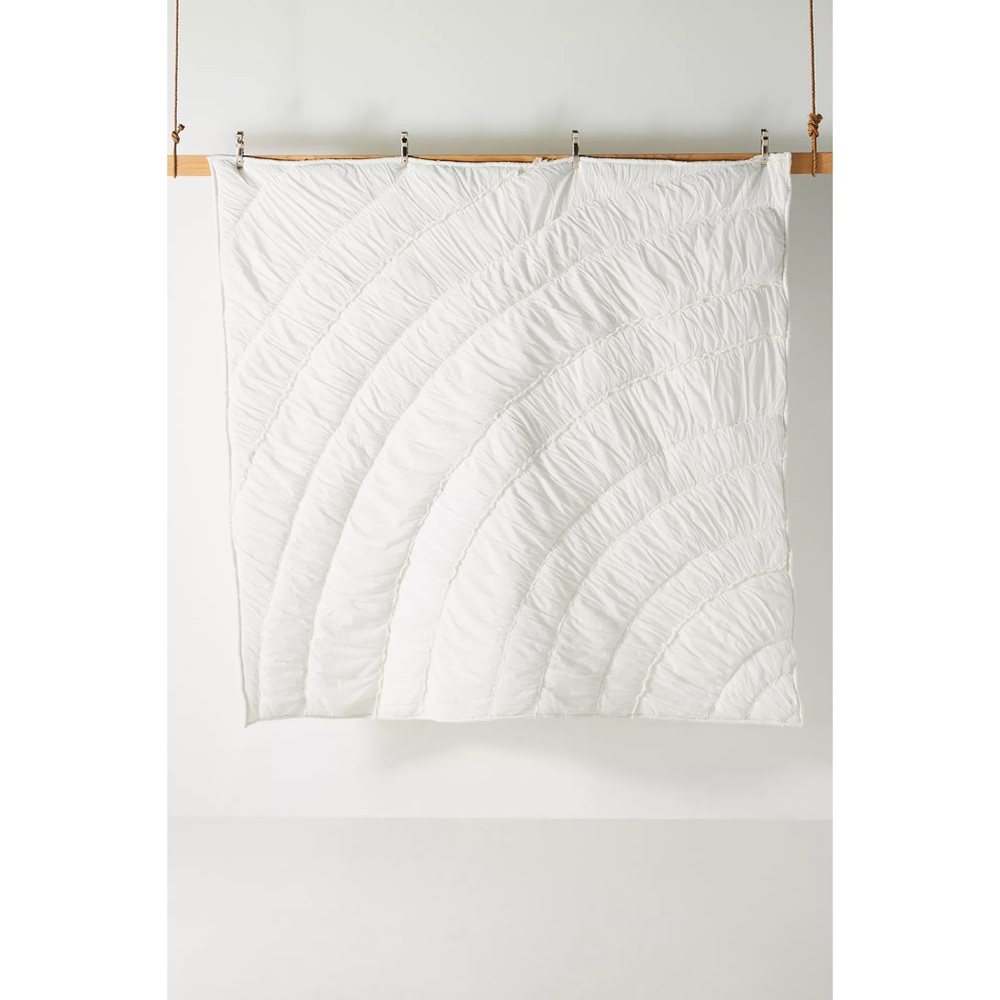 Anthropologie Textured Marilla Quilt Only - Picture 3 of 5